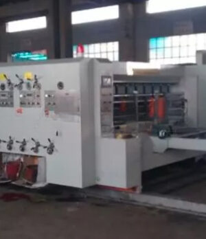 SYK semi-auto Corrugated Carton Printing Slotting Machine